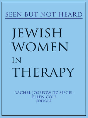 cover image of Jewish Women in Therapy